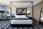 Cama Extragrande de la Suite Junior Wyndham Santiago Pettra Santiago