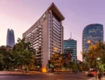 Exterior del Hotel Plaza El Bosque Ebro Santiago