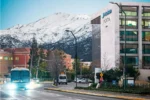 Exterior del Hotel Wyndham Santiago Pettra Santiago