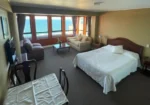 Habitación con hidromasaje y Vistas al Mar del Hotel Apart Colón Puerto Montt