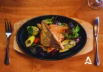 Plato del Restaurante Almasur Punta Arenas