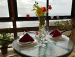 Restaurante romántico con Vistas al Mar en Hotel Bianca Boutique Reñaca