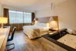 Suite Presidencial con Jacuzzi cama extragrande Wyndham Concepcion Pettra